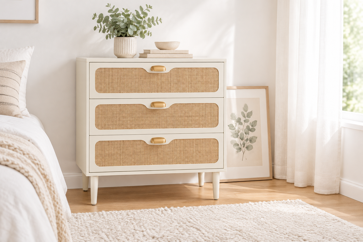 Rattan Chest Fresh Background